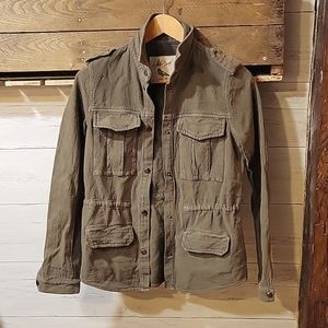 White Crow army style women's coat size xs